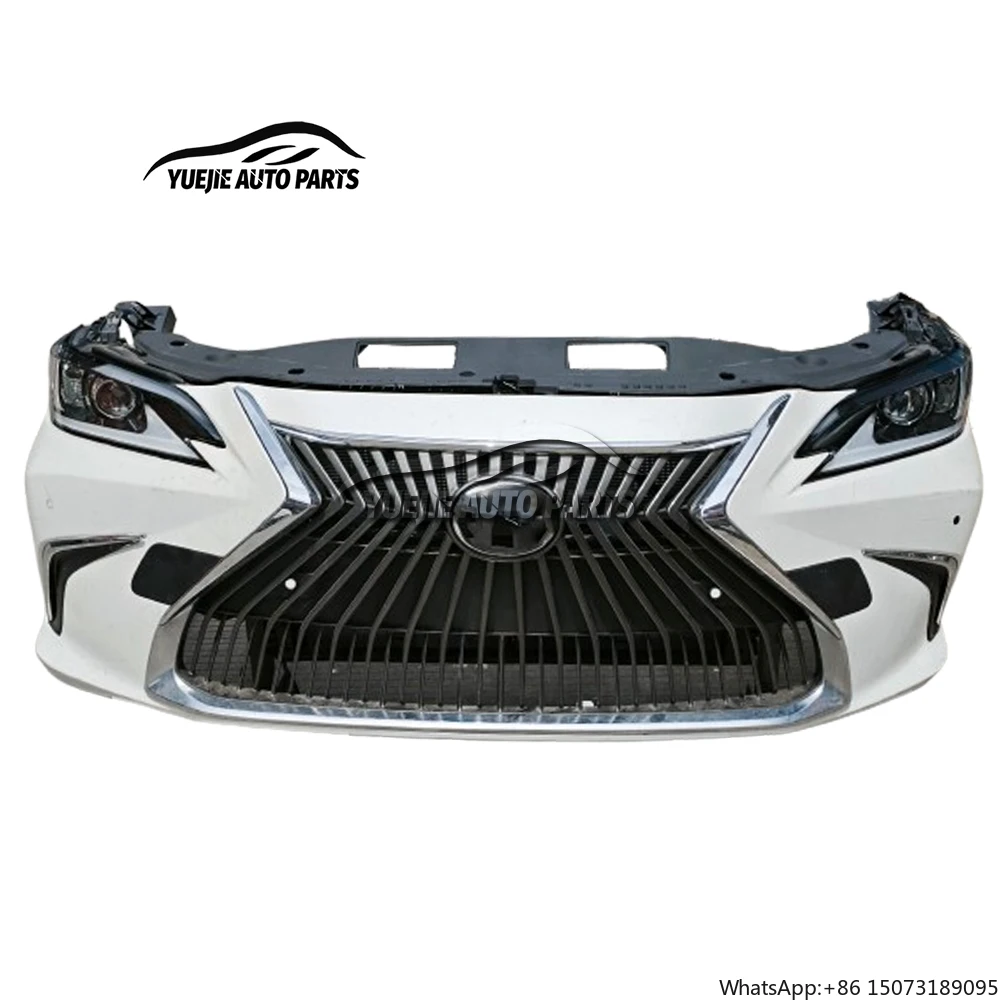 Hot Selling High Quality for ES 200 260 300h Auto Parts XZ10 Complete Front Bumper Assembly with Headlamp Front Nose Cut