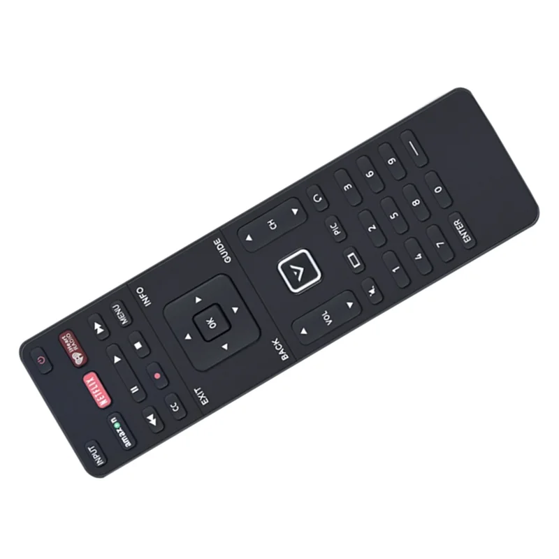 BFYL-XRT500 Doppelseitige Tastenfernbedienung, geeignet für VIZIO TV-Fernbedienung XRT500 Ersatzfernbedienung