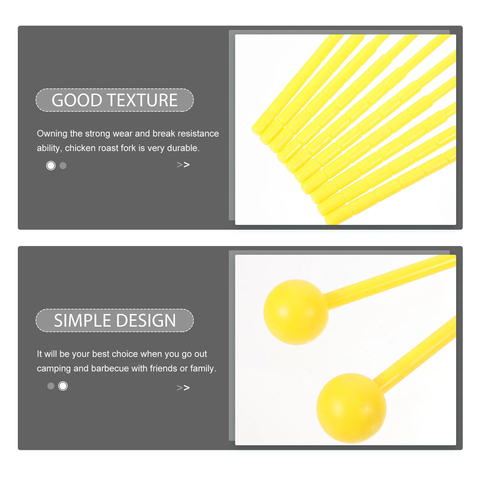 

10Pcs Tongue Drum Mallets for Plastic Lightweight Performance Drumsticks Marimba Xylophone Percussion Instrument Sticks