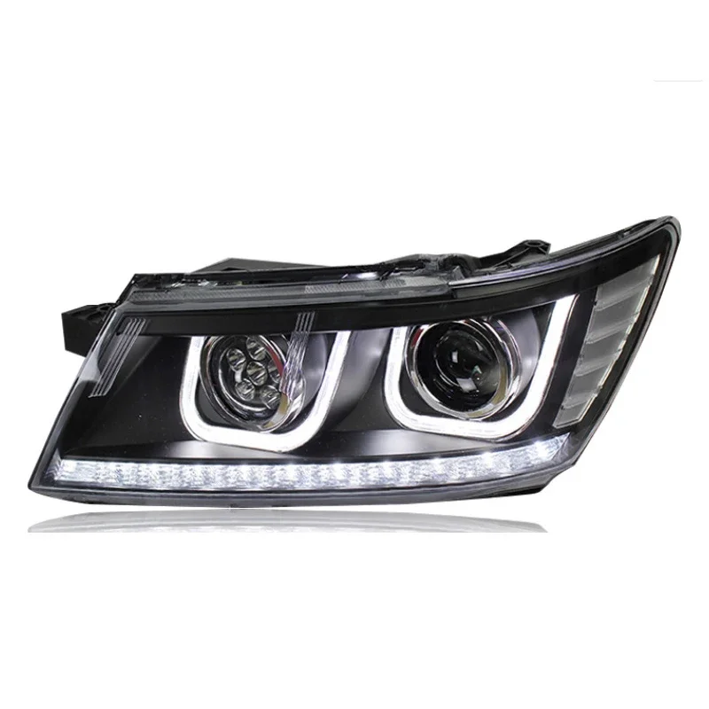 auto lighting systems car LED turn signal head lamp headlight for dodge journey 2009 2010 2011 2012 2013 2014 2015 lens xenon