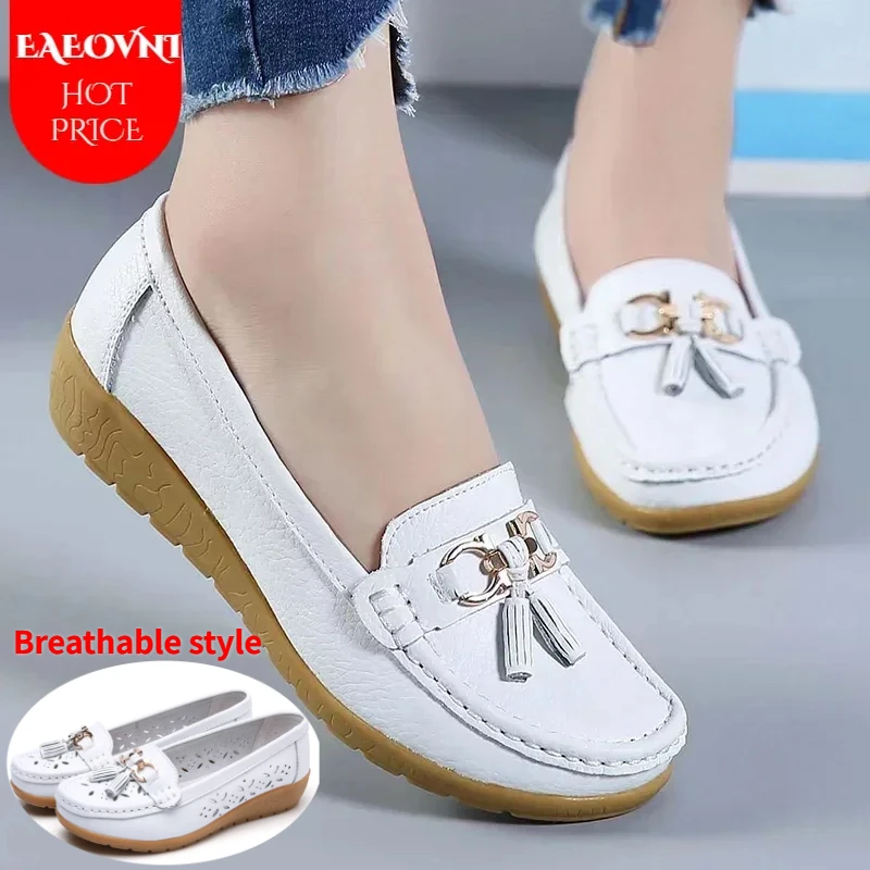 Women Shoes Slip On Loafers For Ballet Flats Women Moccasins Casual Sneakers Zapatos Mujer Flat Shoes For Women Casual Shoes