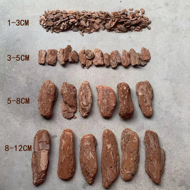 Soaked pine bark plants garden landscaping organic cover garden greening pavement pet gardening cushion material