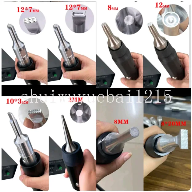 35K Ultrasonic Handheld Spot Welder for Masks Car Door Panels Fabric Hot Melt Welding Machine Nonwoven Sealing