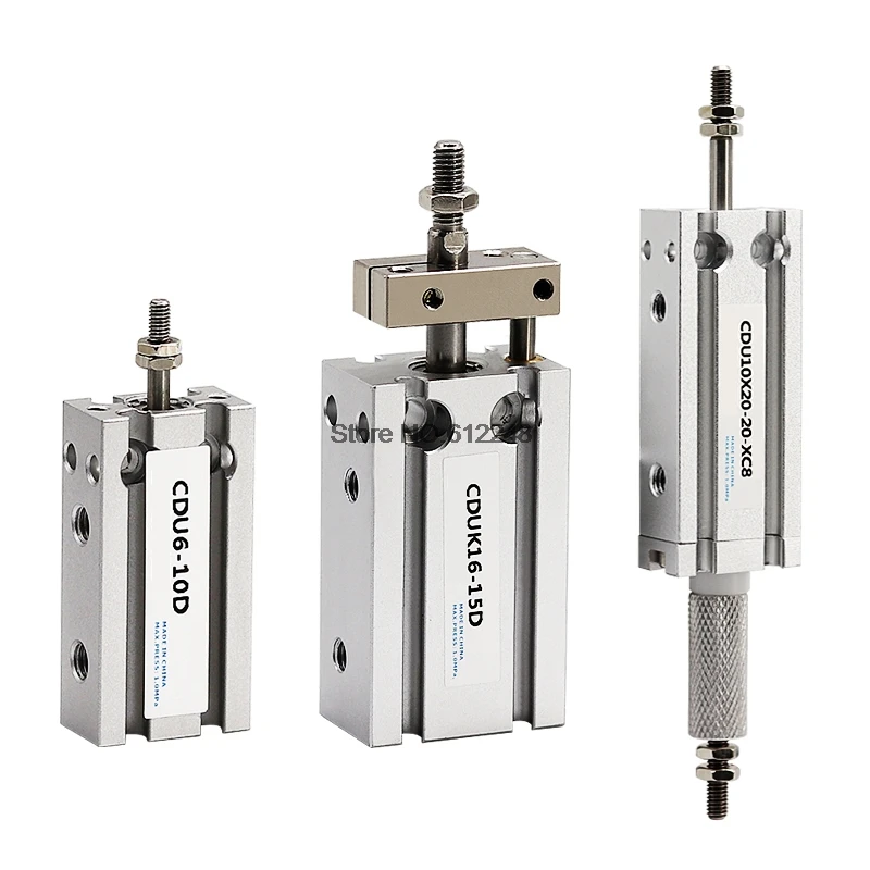 CUD10 CDUK10 CUD16 CDUK16 XC8 Stroke 30-50mm Free Mount SMC Type Pneumatic Air Cylinder CUD CDUK CDU10-30 CDU10-40 CDU10-50