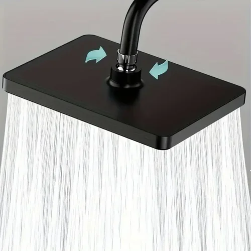 Imagen 2 del producto Cabezal de ducha grande de 10 pulgadas, cabezal de ducha grande Universal, cabezal de ducha antibloqueo presurizado