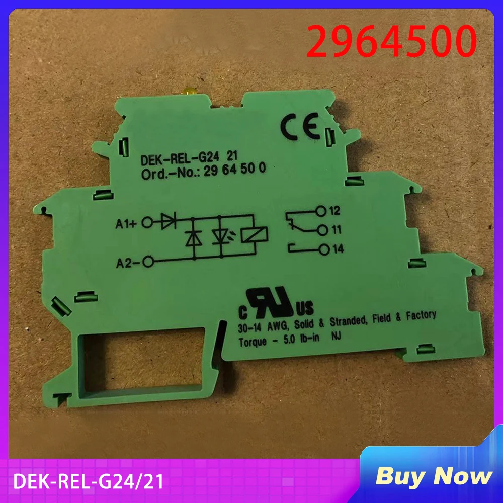 2964500 For Phoenix Relay Module DEK-REL-G24/21