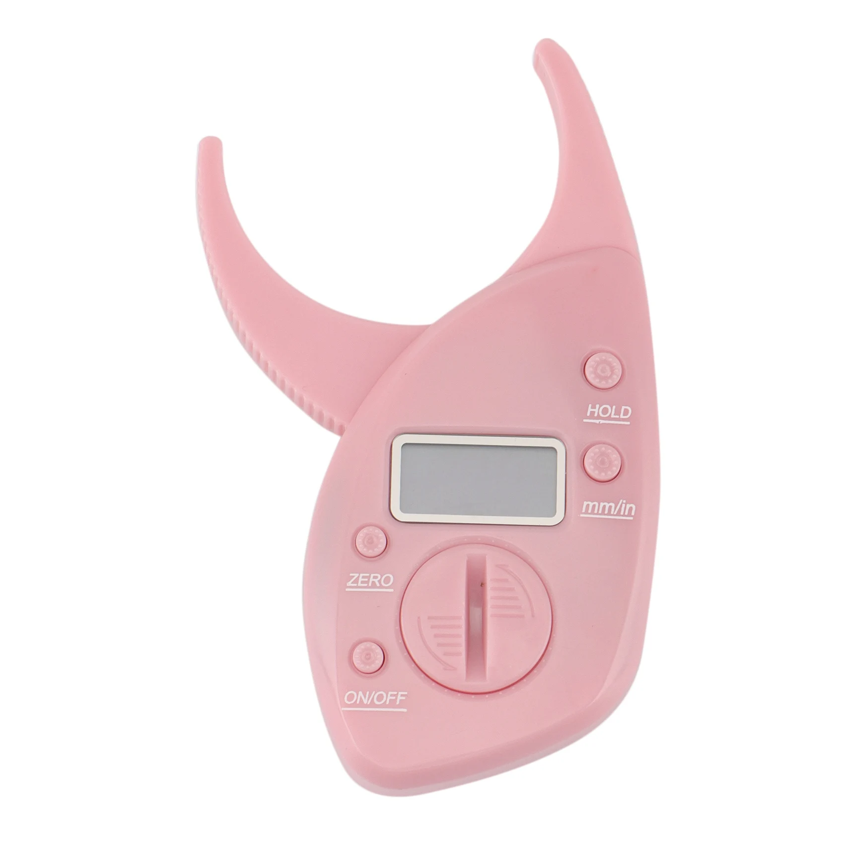 Electronic Body Adipose Caliper Monitor Analyzer Digital Skinfold Measurement Tester Caliper Muscle Keep Slimming Pink