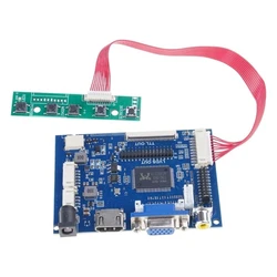 7/8 Inch LCD Screen 50pin TTL LVDS Control Board Support AT070TN90 /92/94 Driver HDMI1.2 to Car Projection VGA 2AV