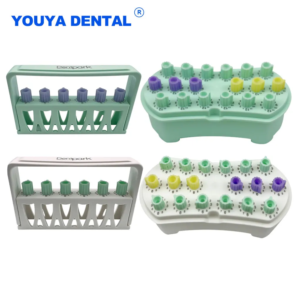 

Autoclavable Dental Endo File Box Holder Root canal Measuring Tools Counting Rack Sterilizer Case Burs Dentistry Endo Counter