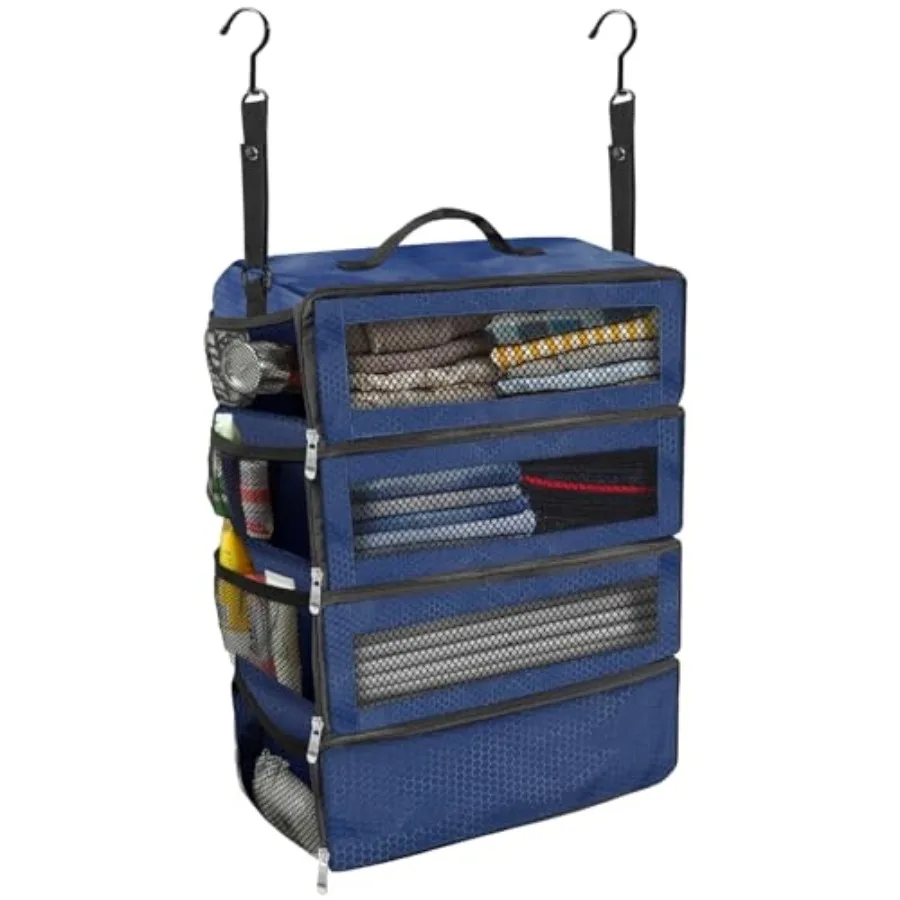 

Органайзер для чемодана, портативные подвесные полки для путешествий, складные подвесные упаковочные кубы для ручной клади