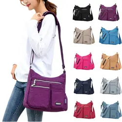 Wholesale Designer Outdoor Crossbody Bag with Anti Theft RFID Pocket - Women Lightweight Water-Resistant Purse Unisex