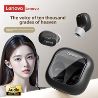 Lenovo-EA200 Wireless Bluetooth Earphones, Waterproof Headphone, Sports Earbuds with Mic, Touch Control, TWS Headset, Authentic