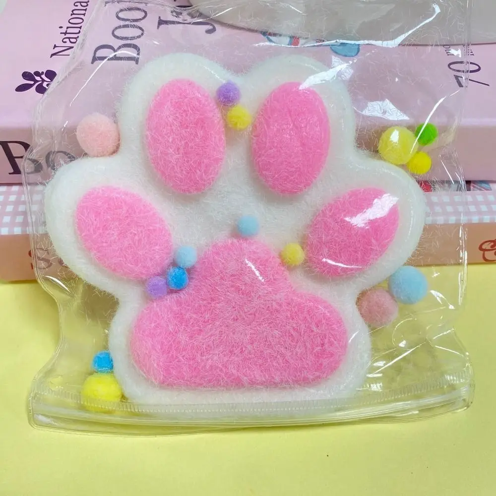 Funny Super Large Cat Paw Squeeze Toy Soft Kneading Cat Paw Fidget Toy Colorful 3D Cat Paw Pinch Toy Kids Tricky Doll