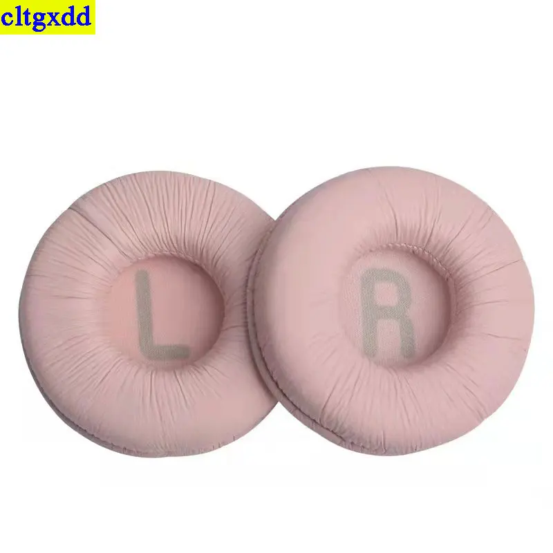 Cltgxdd 1 مجموعة 70 مللي متر إفشل الأذن ينطبق على JBL Tune600BT T520BT T510BT T500BT T450B وسادة الأذن الرغوية الجلدية الناعمة