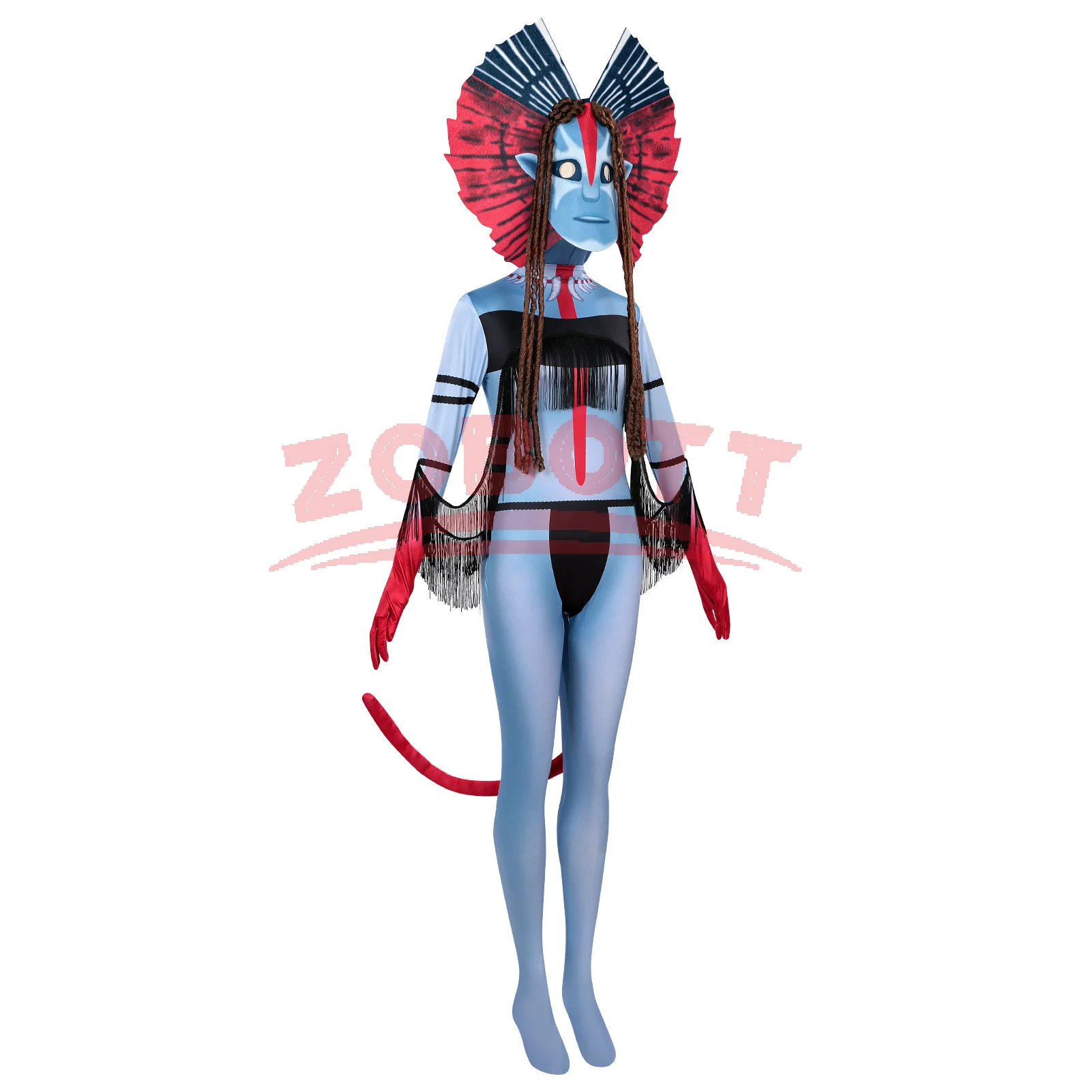 Uniform Avataar Varang Cosplay Costume Women Jumpsuit Na'vii Cosplay Pandora Clothes Fire Ash Movie 2025 Halloween Clothing - view 5