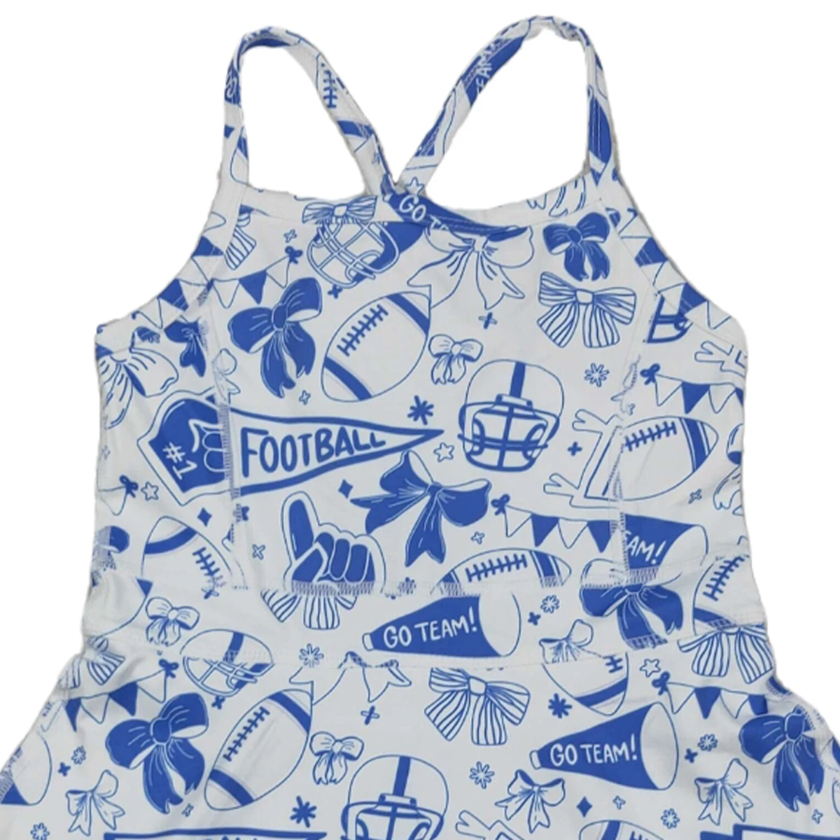 فستان للفتيات الصغيرات بدون أكمام فستان صيفي للفتيات الصغيرات ملابس لطيفة مطبوعة لكرة القدم ملابس أطفال لليوجا للحفلات الرياضية #4