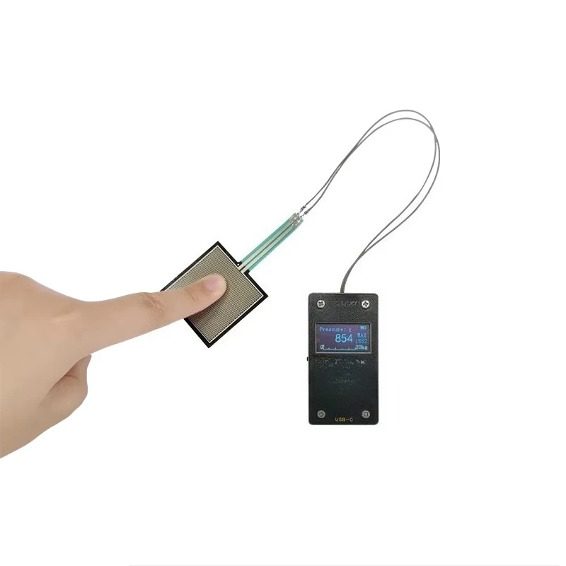 Customizable single area sensor module for pressure detection force sensors and weighing sensors