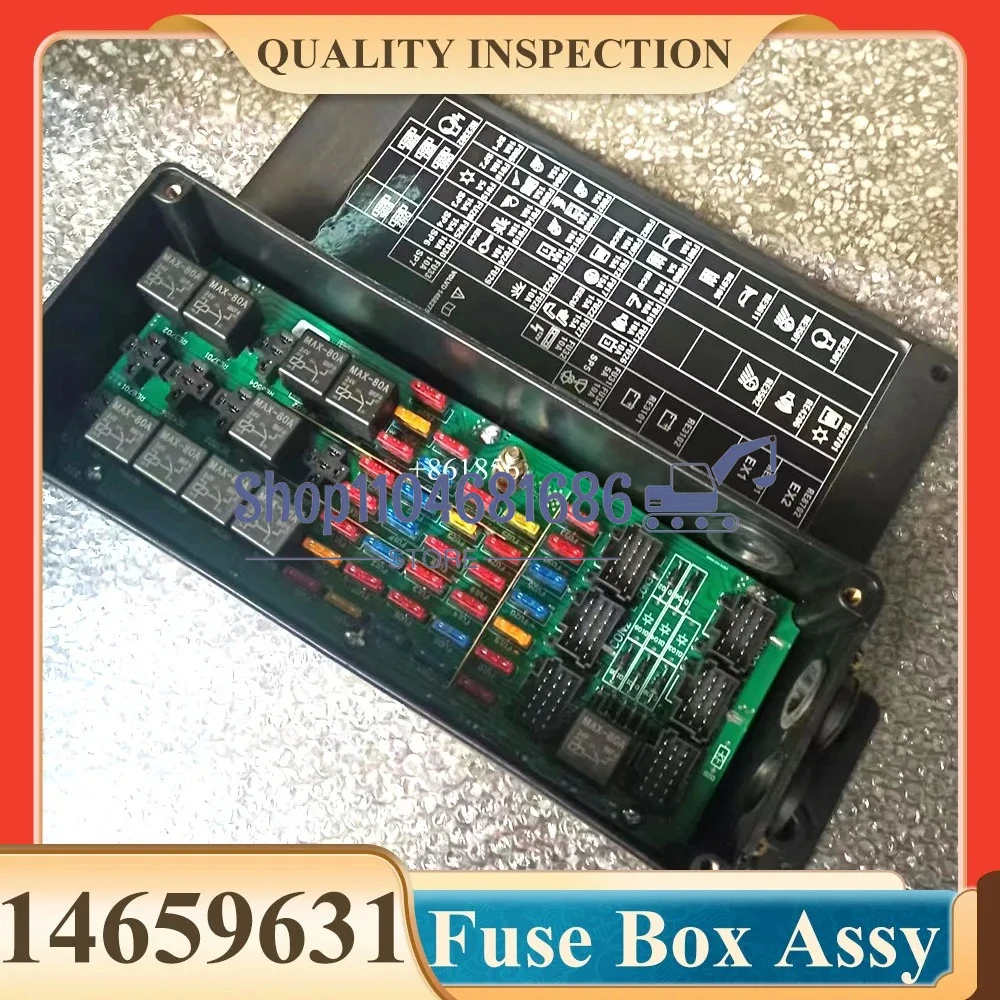 

14683230 14659631 Печатная плата для EC210 EC220 EC240 Электрические детали экскаватора Блок предохранителей