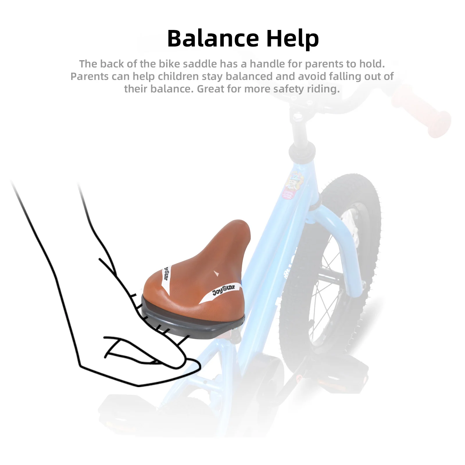 JOYSTAR Kids Bike for 2-12 Years Boys Girls, 12-16 Inch BMX Style Kid's Bikes with Training Wheels, 18-20 Inch With Handbrake