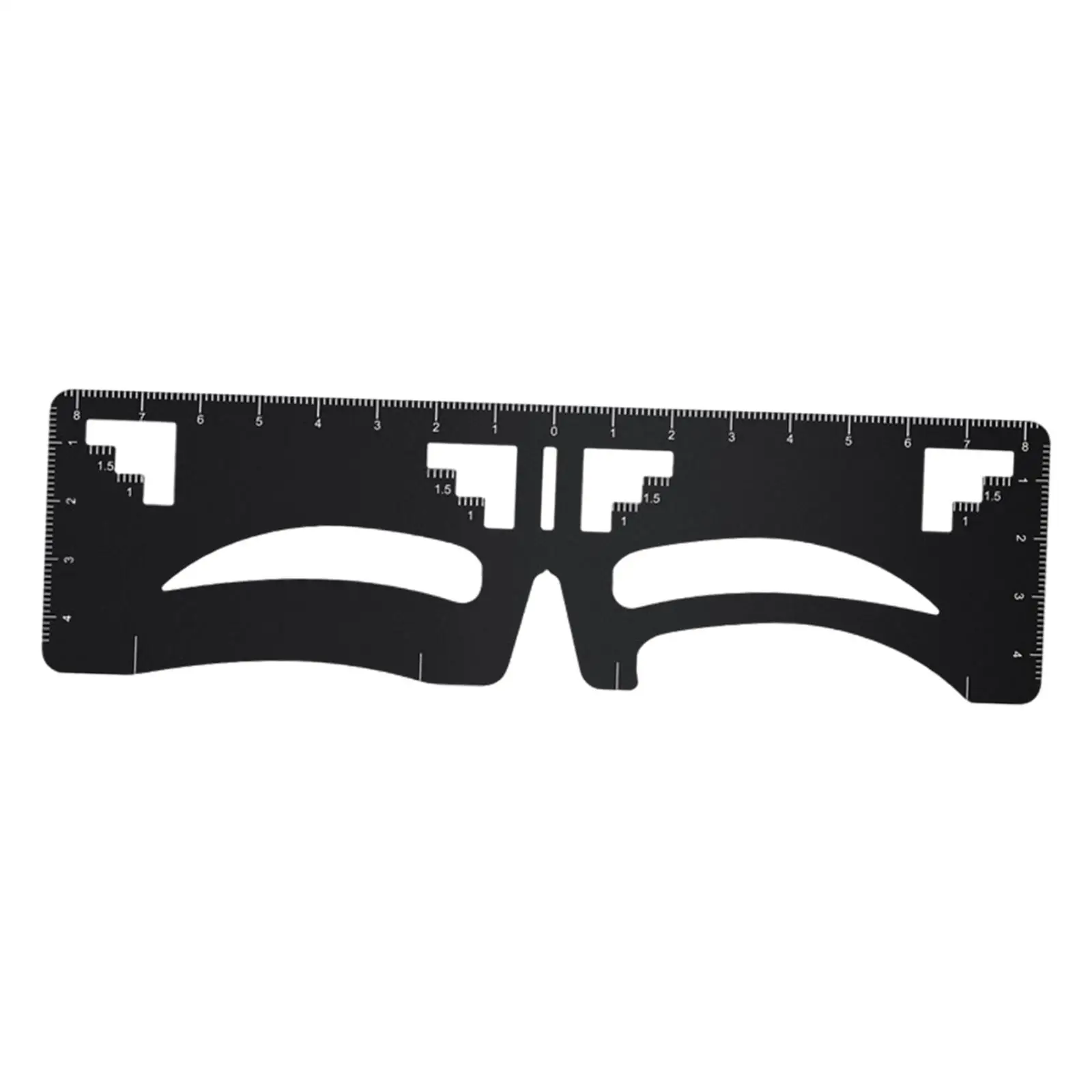 Eyebrow Ruler Cosmetic Tool Professional Permanent for Eye Brow Beginners