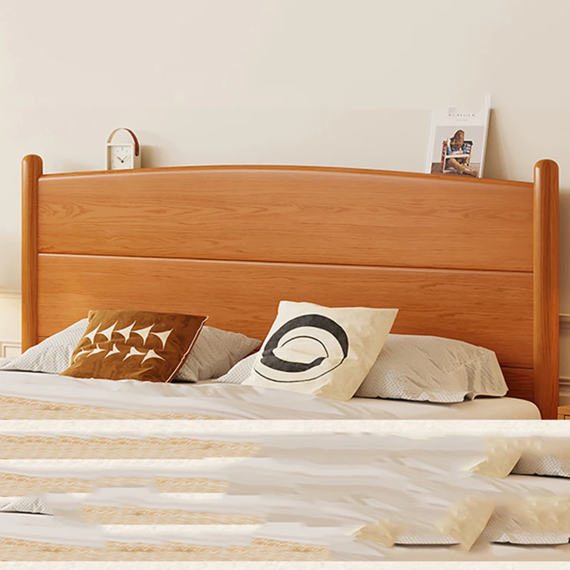 

Double Bed Headboard Wooden Modern Simplicity Upholstered Headboard Relaxing Elegant Cabeceras De De Cama Bedroom Furniture