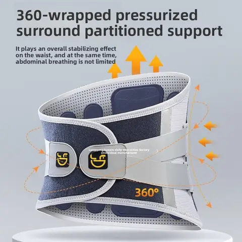 새로운 통기성 벨트 강판은 요추간판 스트레인 탈장 허리 따뜻함과 복부 벨트를 지원합니다.