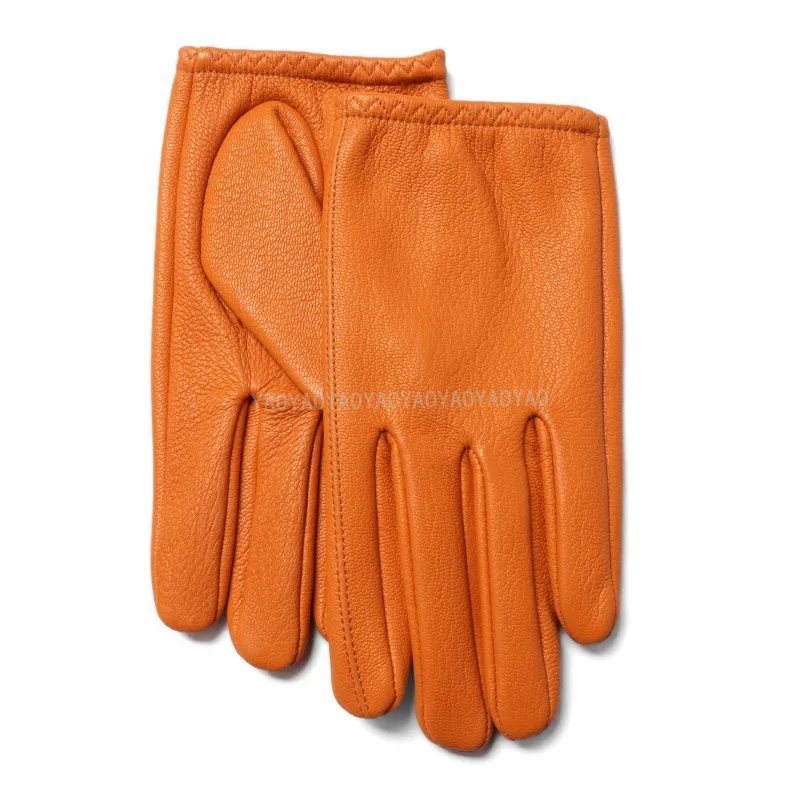 high-quality-genuine-leather-men-gloves-autumn-winter-non-unlined-trend-elegant-male-leather-glove-for-driving-mittens