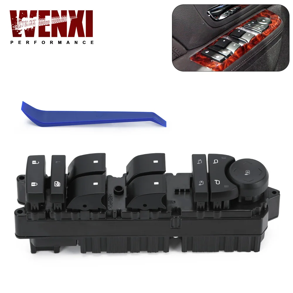 20835553 Master Power Window Switch Front Left Driver Side For Cadillac Escalade Chevy Silverado GMC Yukon 20877336 15906881