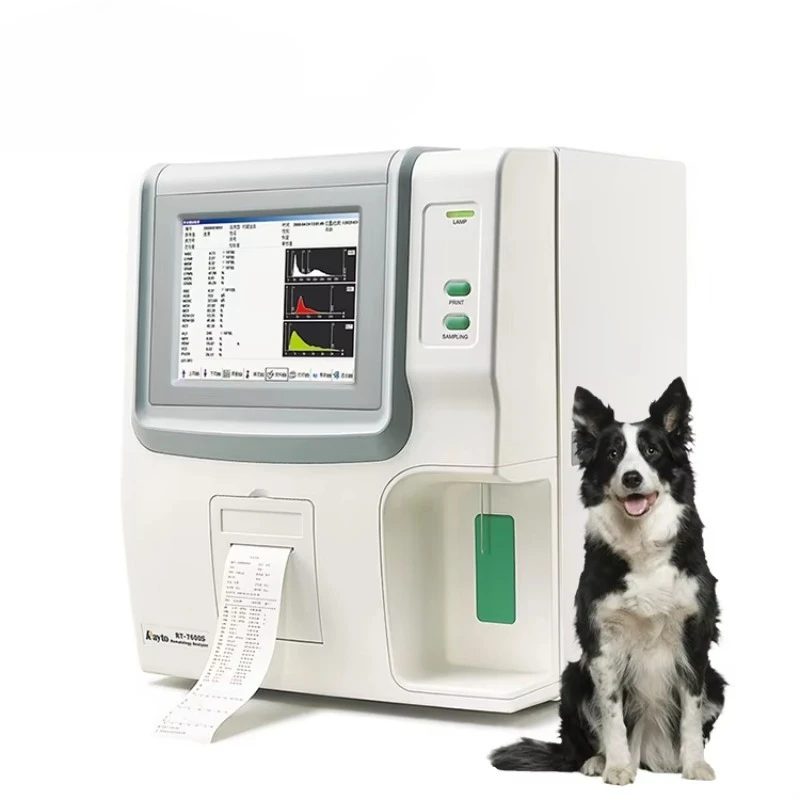 

Lab Equipment Cbc Blood Testing Machine Hematological Analyser 7600Svet Veterinary Hematology Analyzer