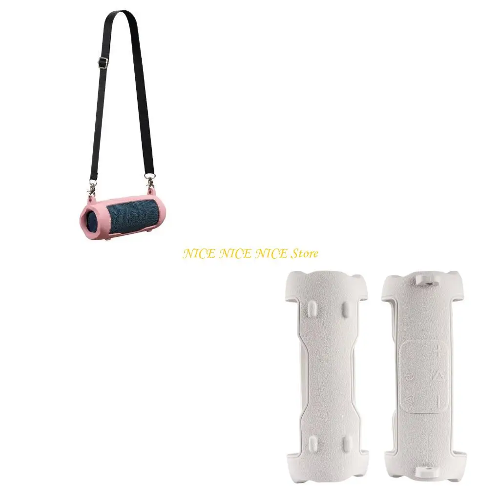 Gouchée en silicone légère E0BB pour coque du boîtier poussière 7 Travel Enceinte