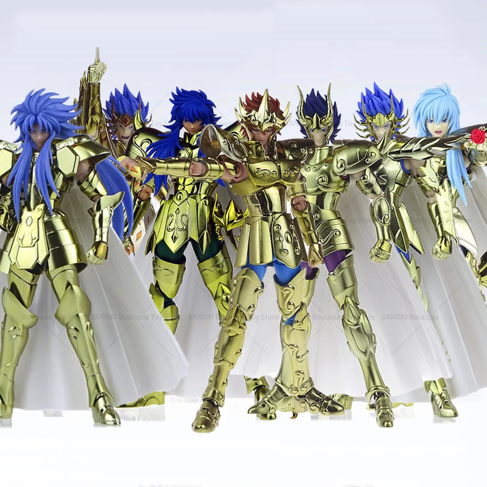 

ShineTime/ST Saint Seiya Myth Cloth EX Aquarius Degel/Leo Regulus/Scorpio Cardia/Gemini Deuteros/Cancer Manigoldo Action figure