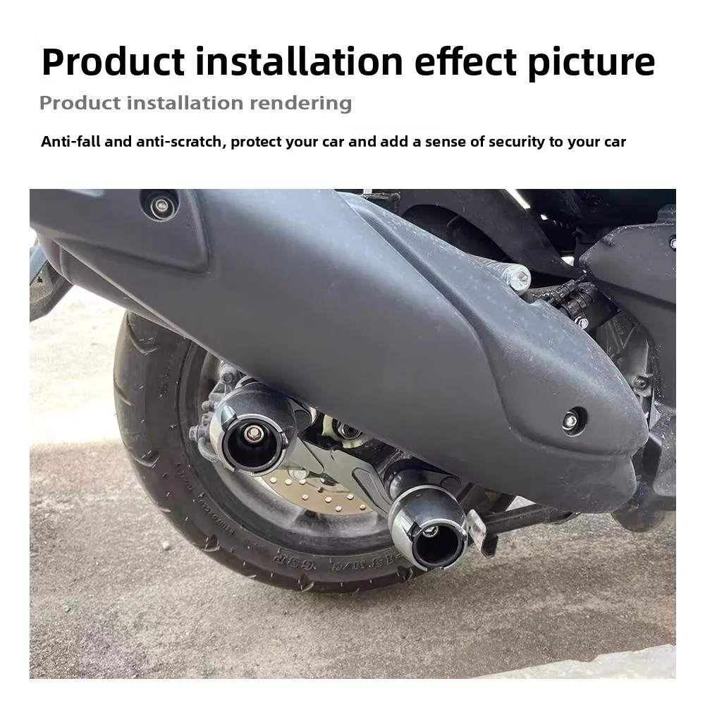 Motorrad Zubehör Für ZONTES 368G/368E/368D/368M/368K Vorne Hinten Rad Achse gabel Crash Sliders Fallen Schutz