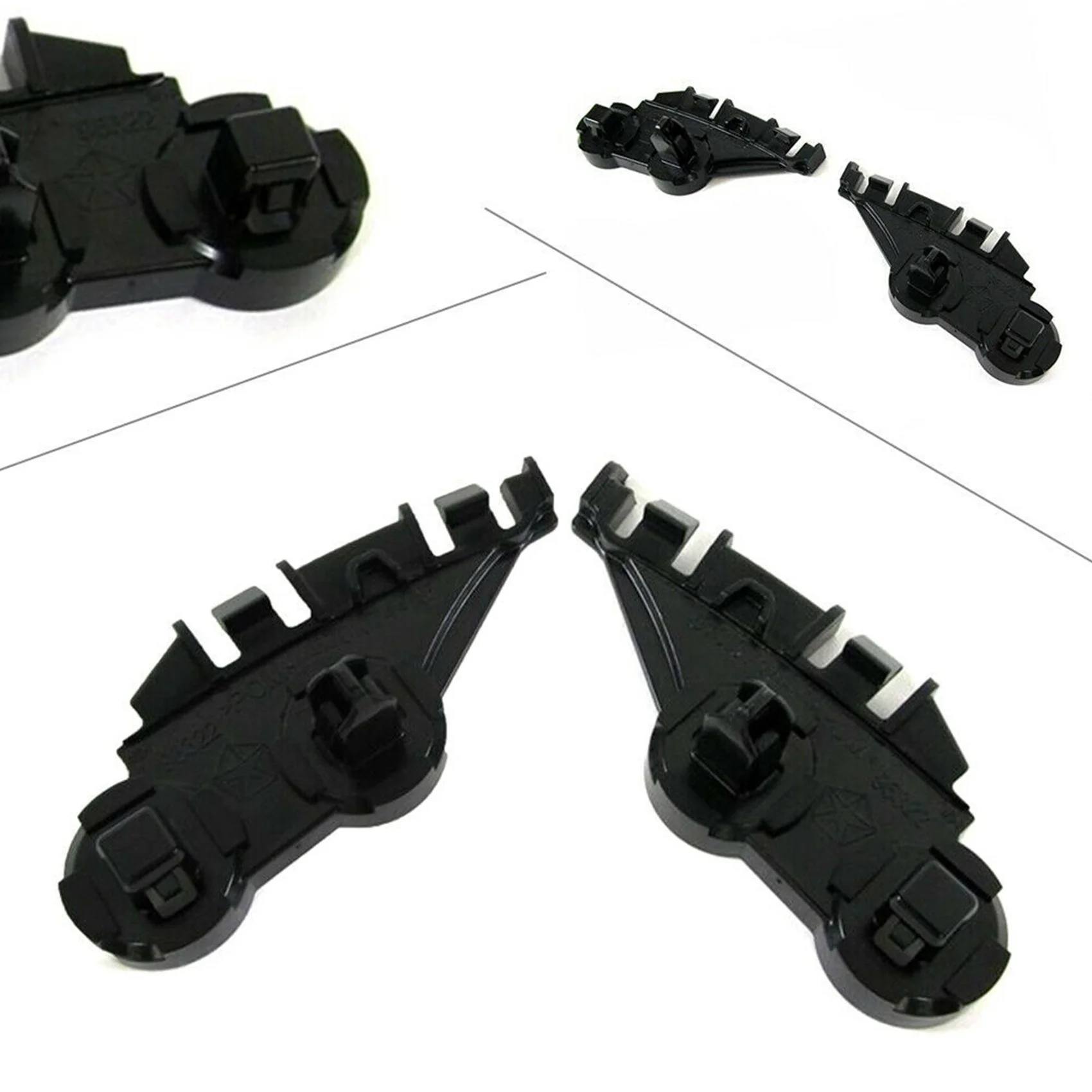 1 Pair Left Right Front Bumper Brackets Support 57010745AF 57010744AE for Chrysler 300C 2011-2020