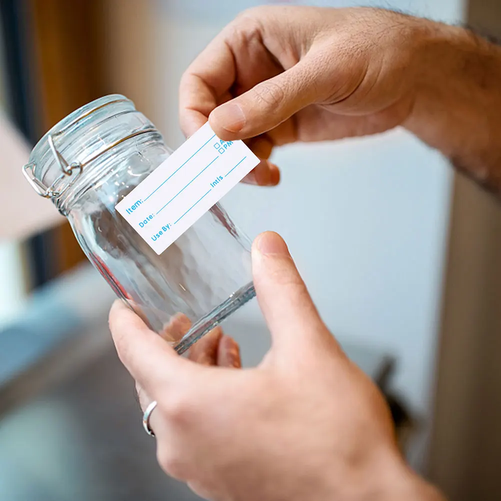 

2-рулонные вращающиеся этикетки для пищевых продуктов, записываемые, съемные, съемные, съемные, технология, легко снимается, подходит для хранения продуктов питания