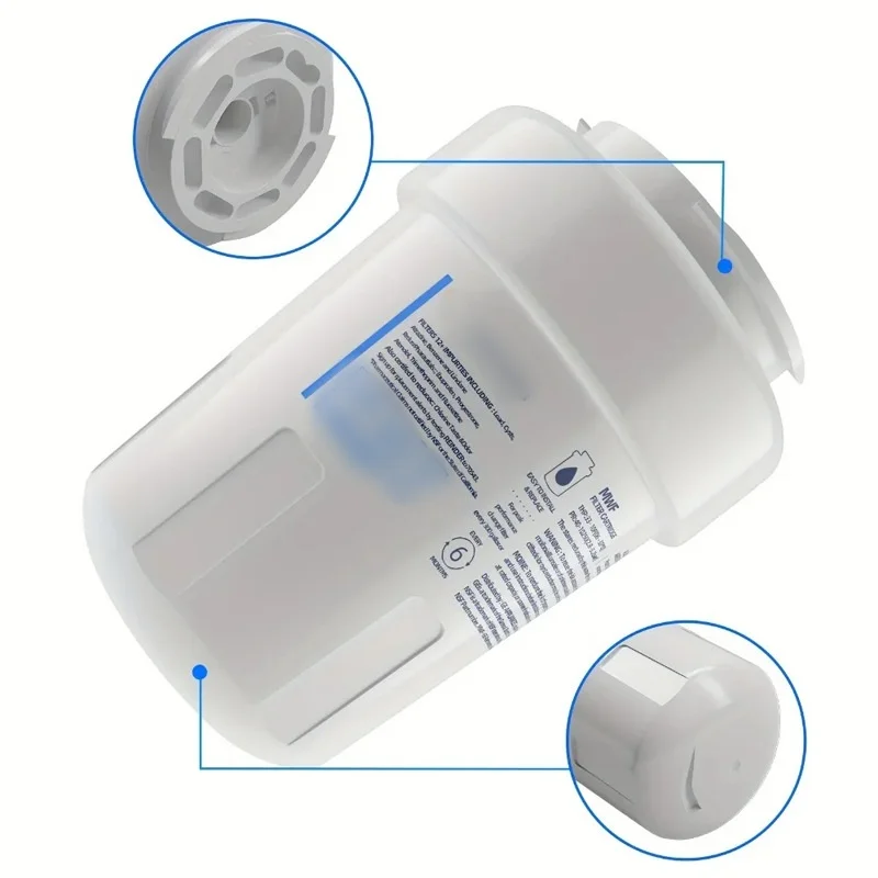 MWF Water Filters for GE Refrigerators, NSF 42 Replacement for SmartWater MWFP MWFA GWF HDX FMG-1