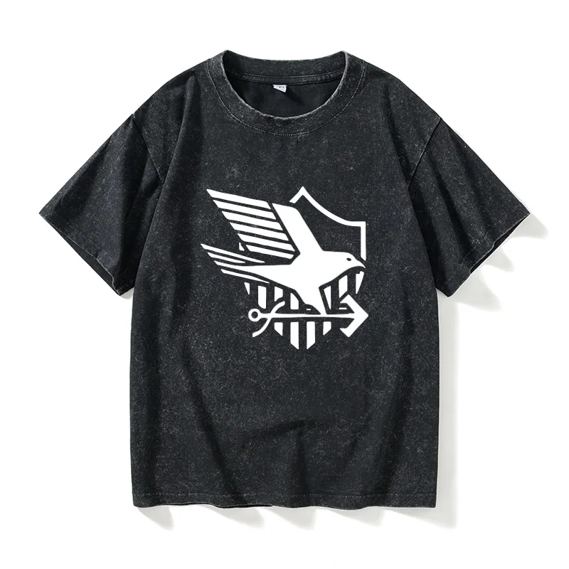 

Mobile Game Azur Lane Short Sleeve T-Shirt Oversize Cotton Casual round Neck Print Women's Fashion Summer Top for Unisex