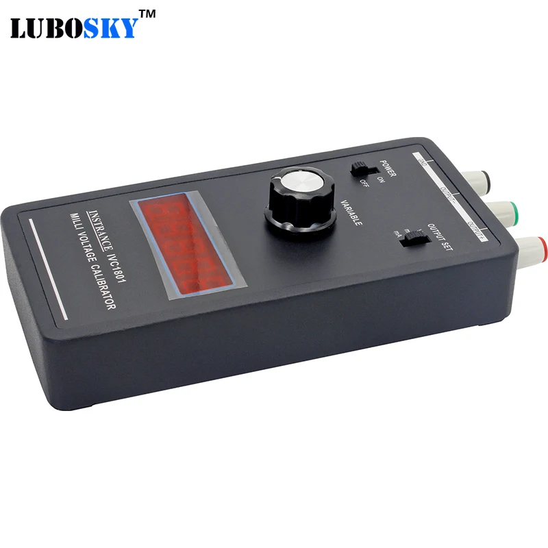 Milli voltage calibrator Suitable for calibrating precision instruments up to class 0.3 High stability test power supply