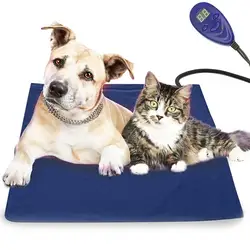 Electric Warmer Pad  Practical Waterproof Washable  Plug-and-Play Pet Dog Cat Electric Warmer Pad for Home