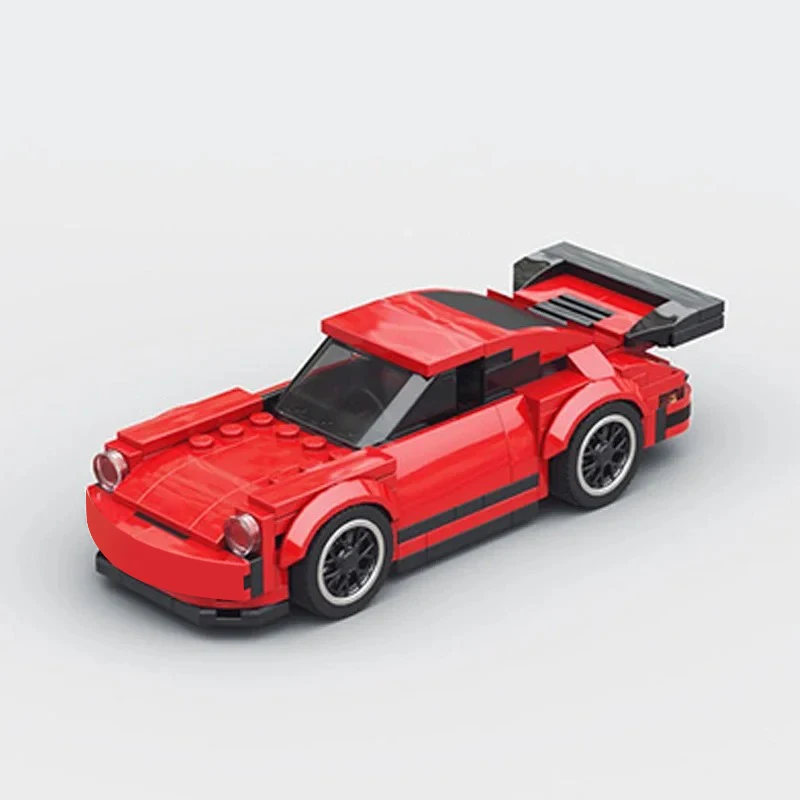 NEUE Stadt Supercar Modell Moc Gebäude Ziegel Rot Stadt Geschwindigkeit Technologie Modulare Blöcke Geschenke Weihnachten Spielzeug DIY Sets Montage