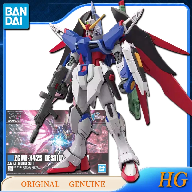 Оригинальные фигурки Bandai HG ZGMF-X42S DESTINY GUNDAM аниме, игрушки для детей, подарок, коллекционные модели, украшения