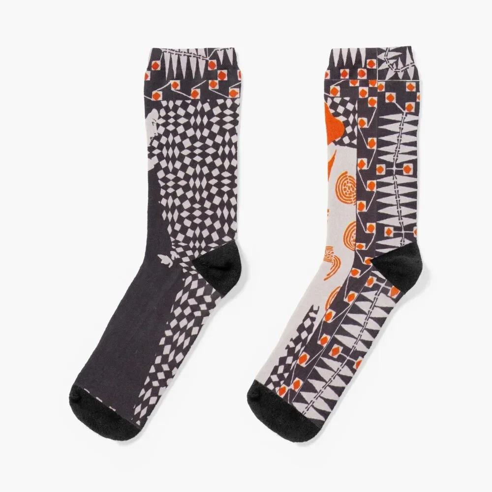 Early Spring by Koloman Moser, 1901 Socks gifts winter christmas gifts Luxury Woman Socks Men's