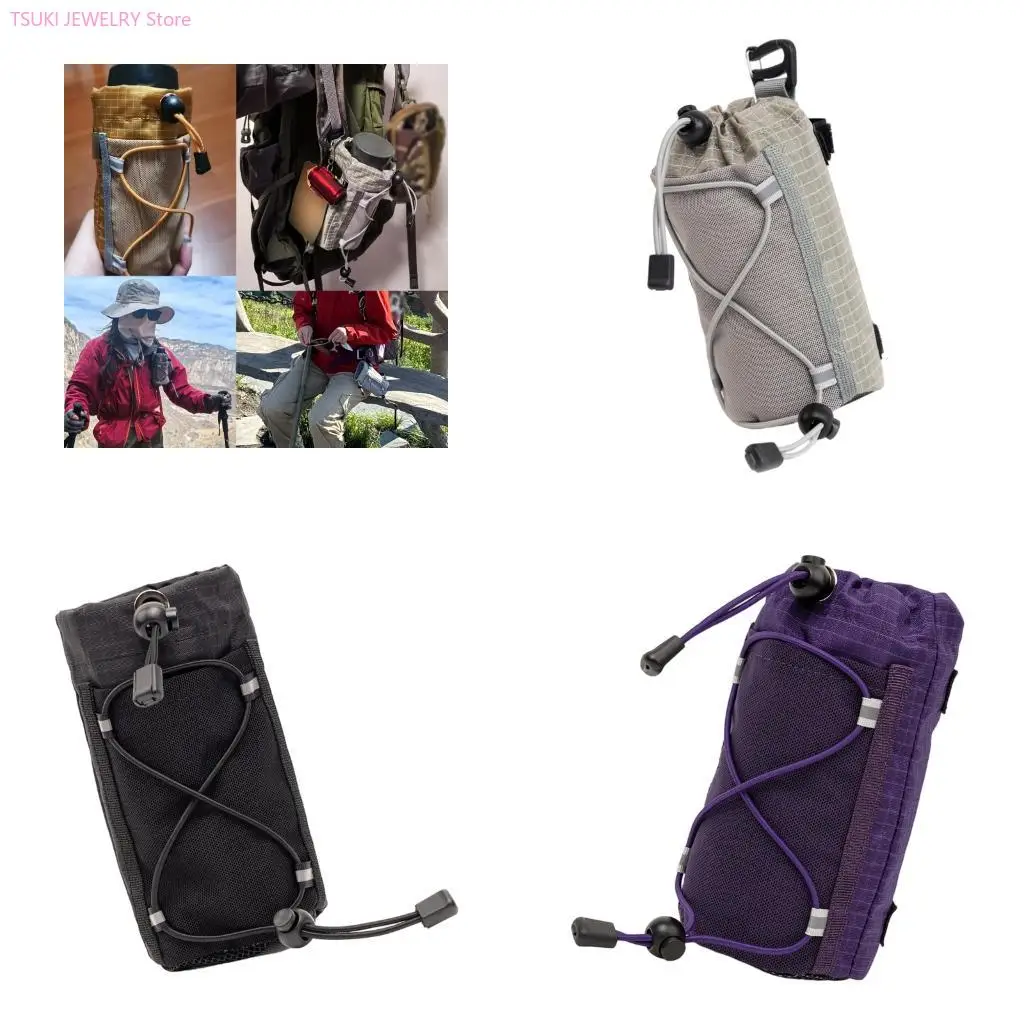 

62KE Convenient Shoulder Strap Mounted Bottle Holder For Trekking And Adventures