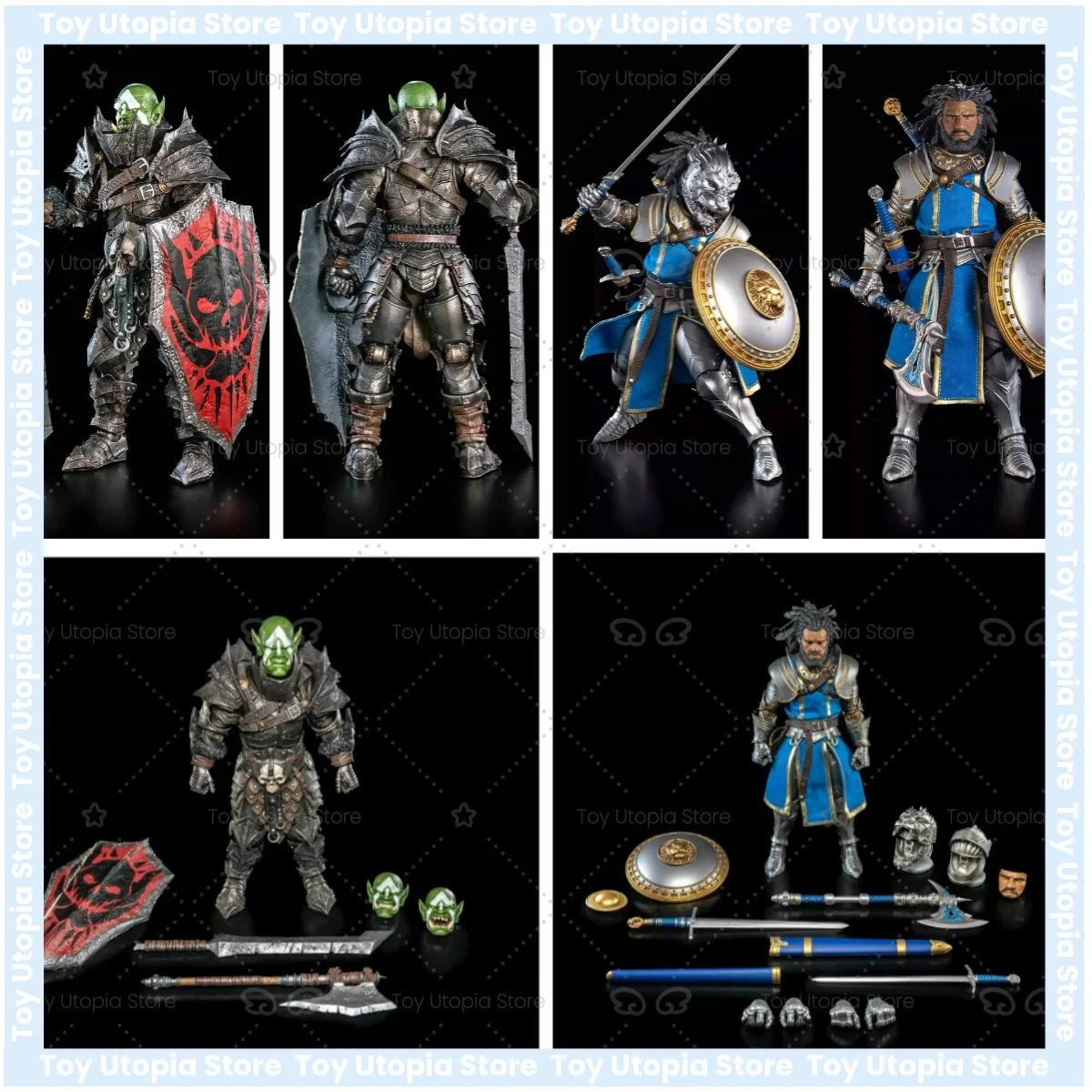 

Pre-orden Figura de acción de 6 pulgadas de Four Horsemen Studio Mythic Legions, Otho Urzokk, Ola 1, escala 1/12