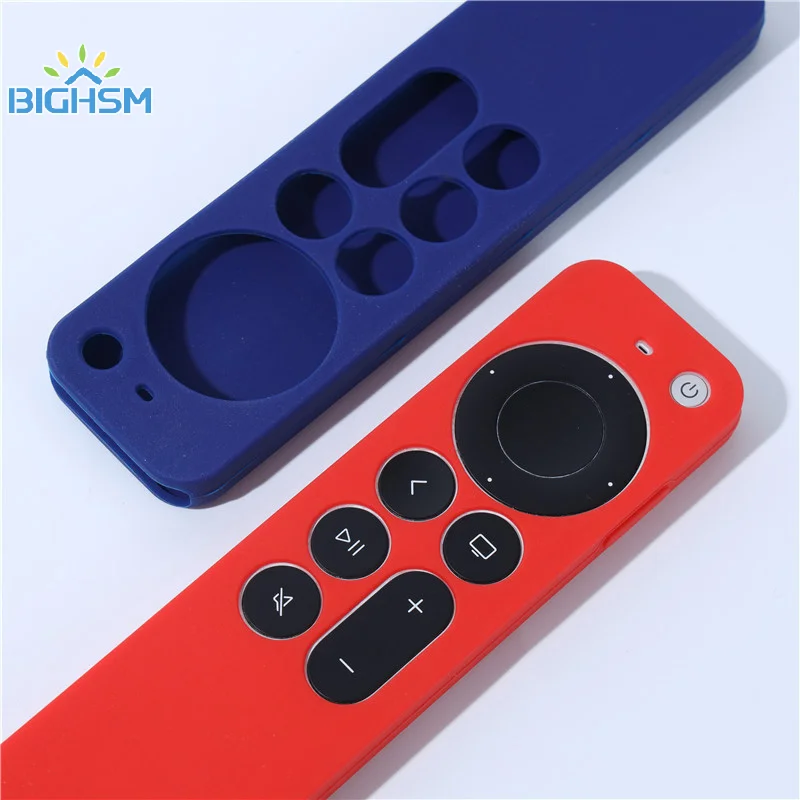 Apple Remote Control Silicone Protective Case Remote Controllor Prevent Scratche Drop Protect Sleeve For Apple TV 4K/HD