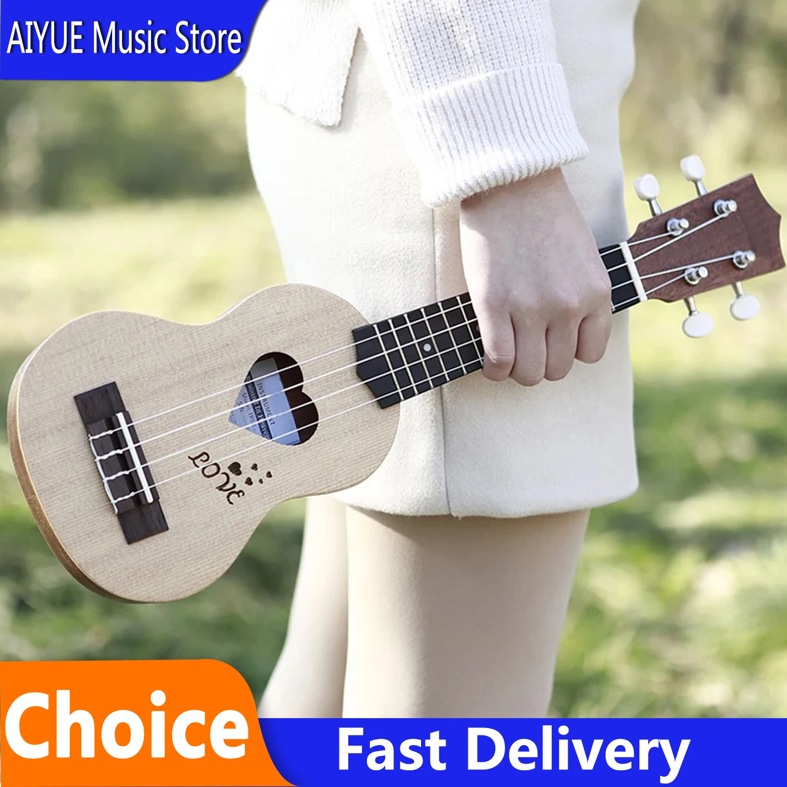 Musical Instrument Hawaiian - IRIN Ukulele 17 Inci Alat Musik