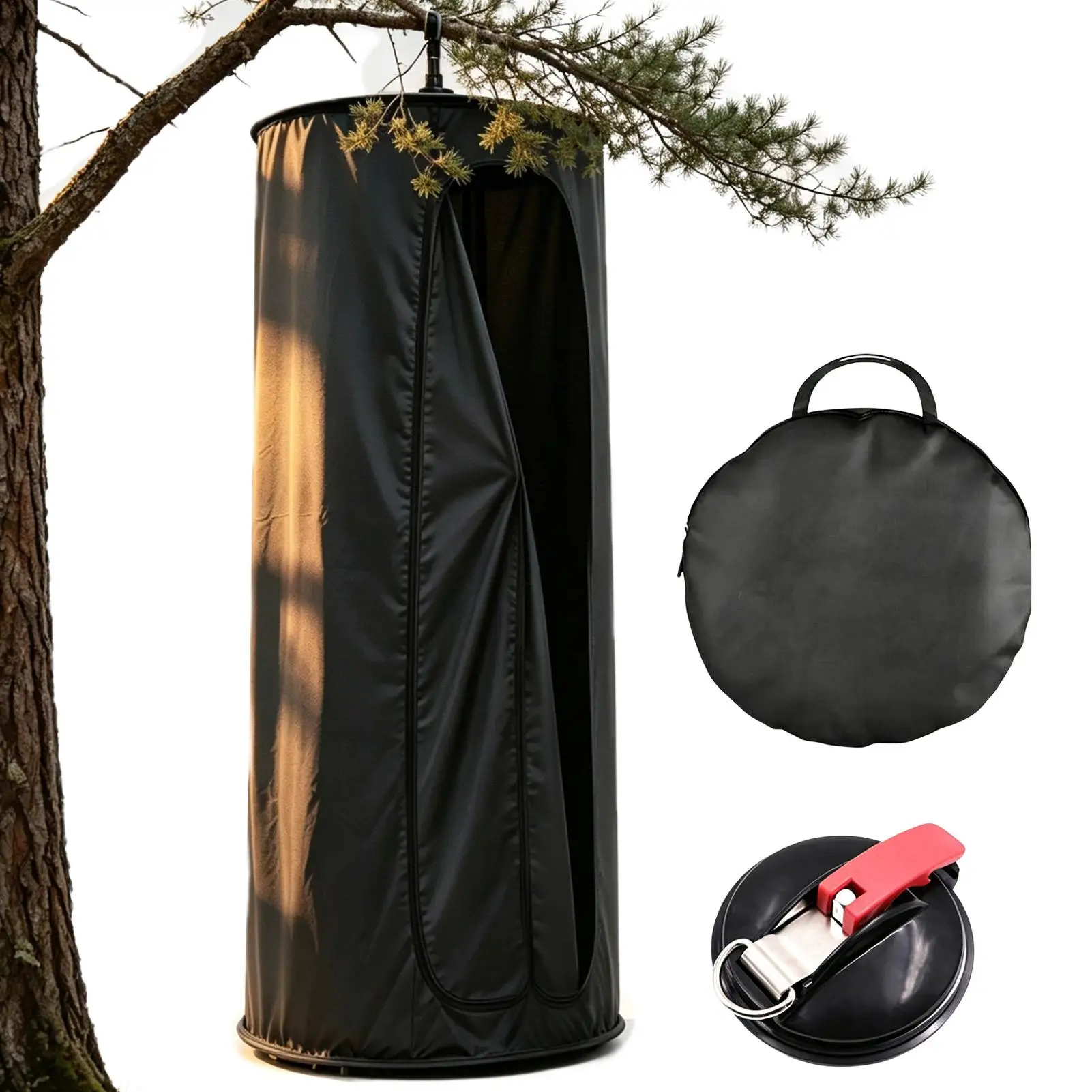 Changing Tent for Car Waterproof Car Tailgate Dressing Room with Suction Cup Foldable Camping Shower Tent for SUV Camping