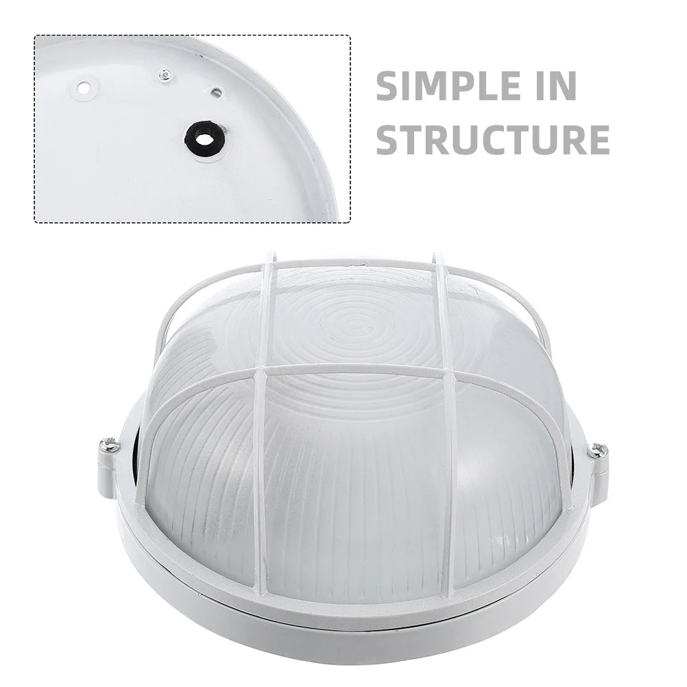 

2Pcs Anti-Explosion Sauna Light Durable Wear Resistant Multi-Functional Wall Lamp for Steam Room Sauna Light Indoor Lamp