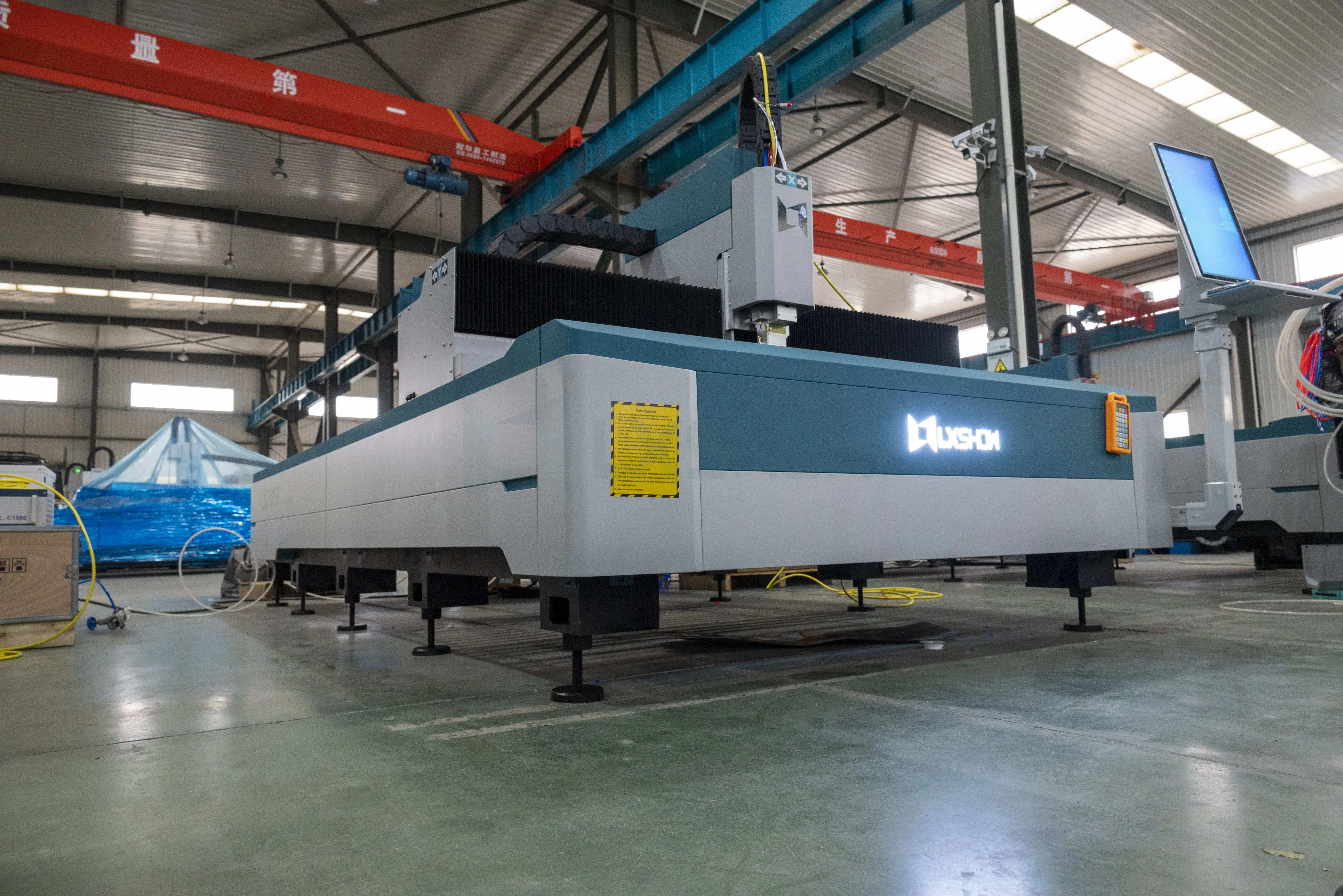 Advanced 3000W Fiber Laser Cutting Machine for Alloy Plate Fabrication