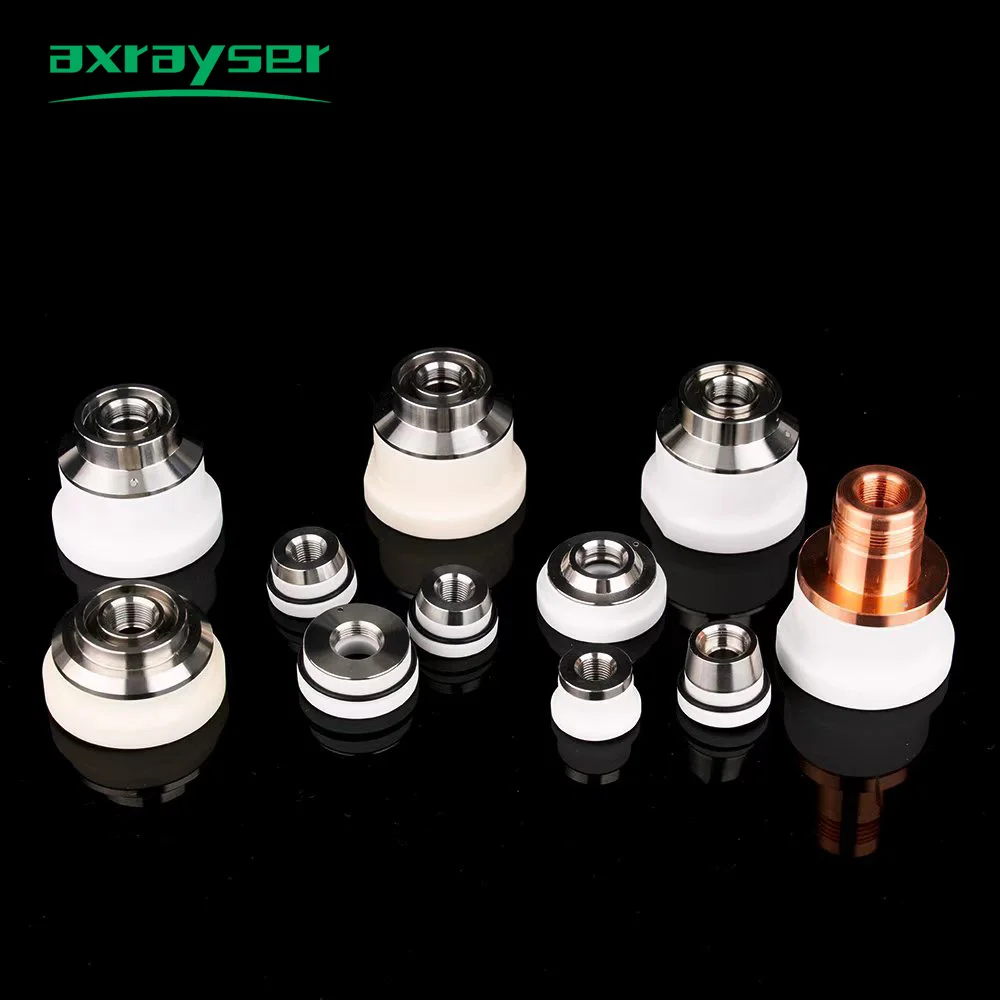 Fiber Laser Ceramic Body Nozzle Holder For Raytools Precitec WSX Laser Cutting Head Ceramic Ring