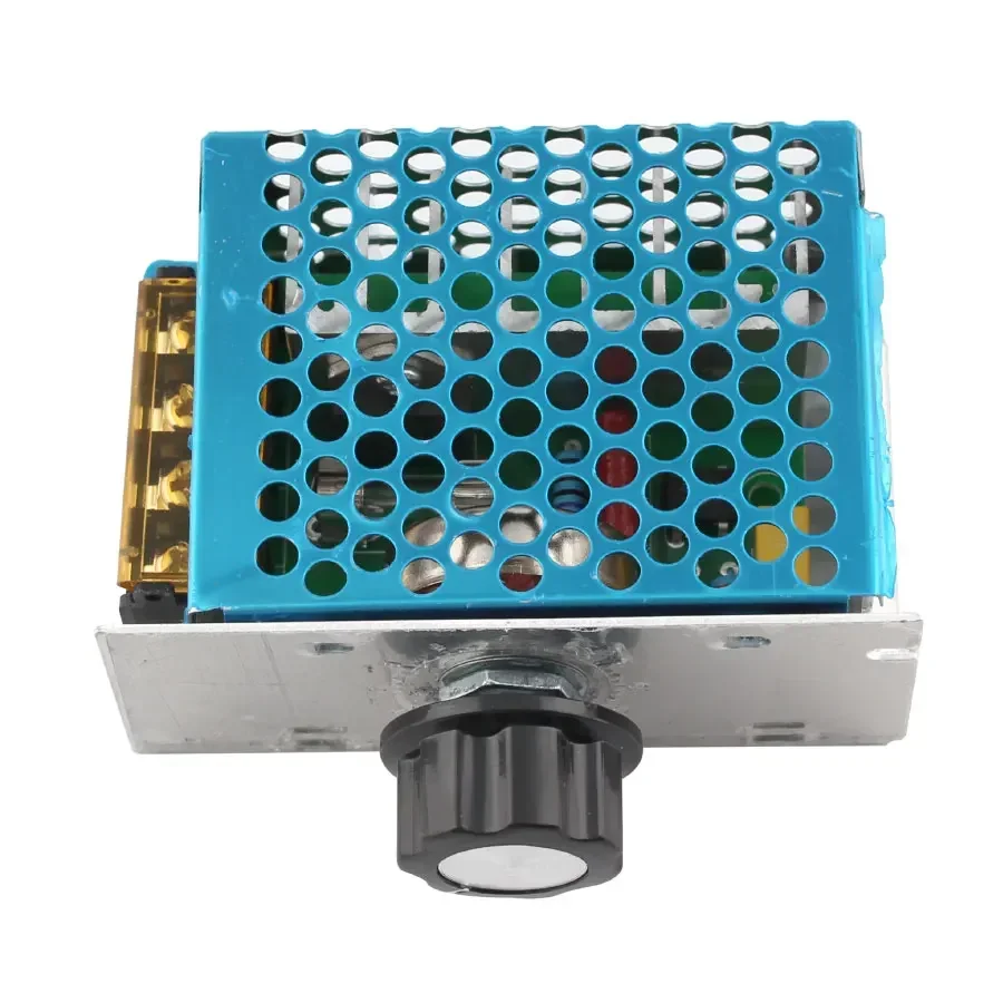 1Pcs 4000W High-Power Voltage Regulator for AC Motor Control with Dimming, Speed Regulation, and Temperature Control